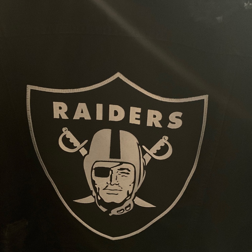Raiders nfl Jean jacket